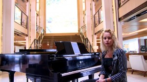 Sunday Sessions with On Board Pianist Aleksandra