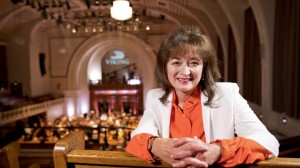 A classical concert conducted by Debbie Wiseman