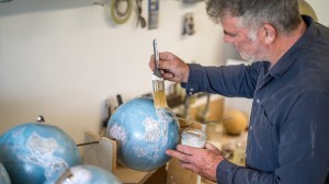 Alastair Miller meets master globemaker Chris Adams