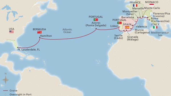 Atlantic Crossing & Mediterranean