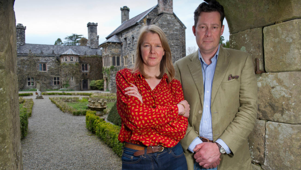 Anne Diamond learns about restoring Gwydir Castle in Wales with owners Judy Corbett and Peter Welford