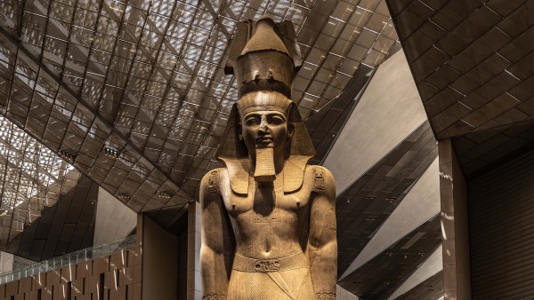 Take a tour of the Grand Egyptian Museum with Jean Newman Glock