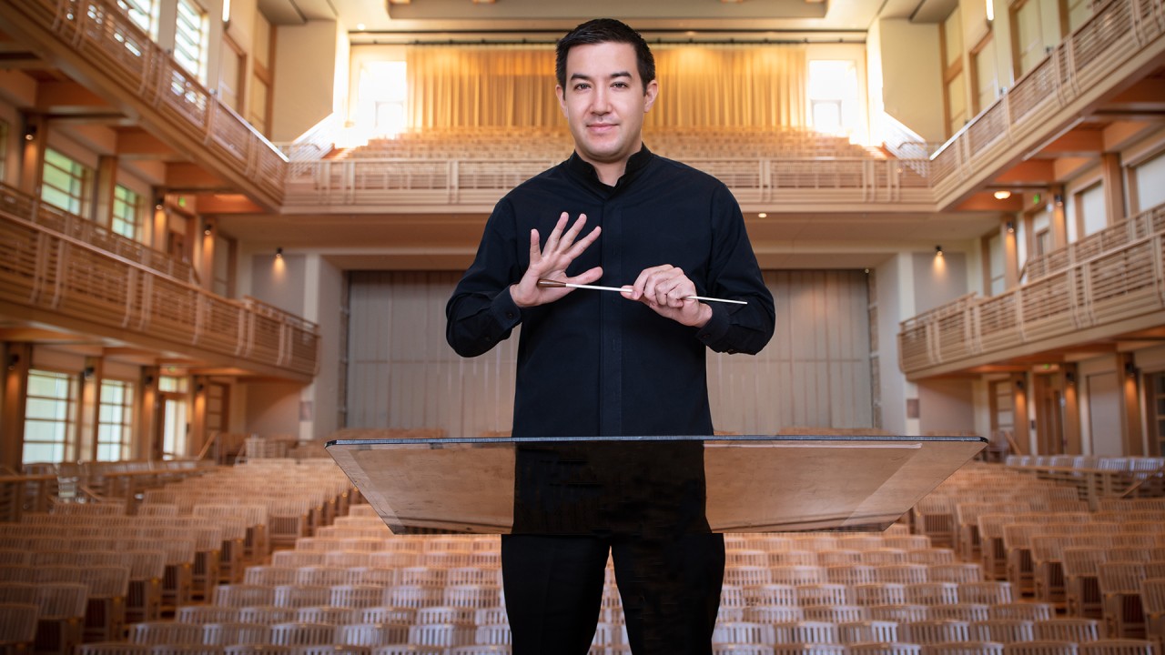Explore the music of the Santa Rosa Symphony with conductor Francesco Lecce-Chong)