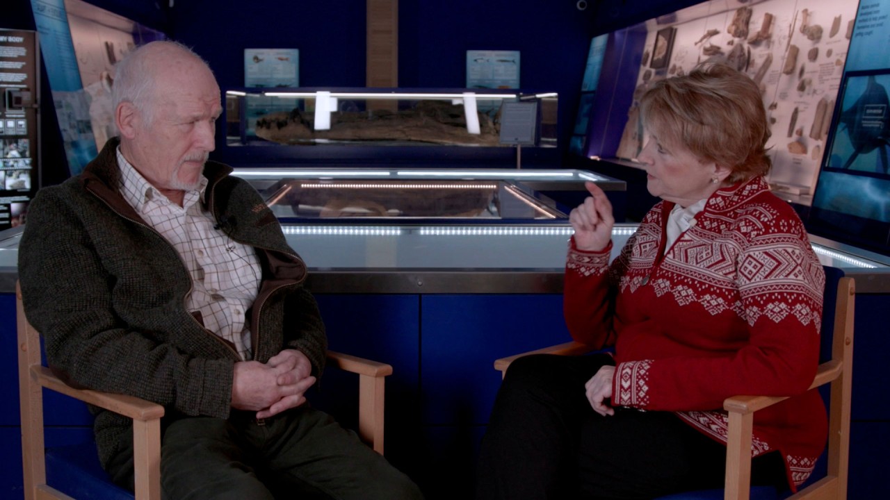 Anne Diamond interviews fossil collector Dr. Steve Etches, MBE  )