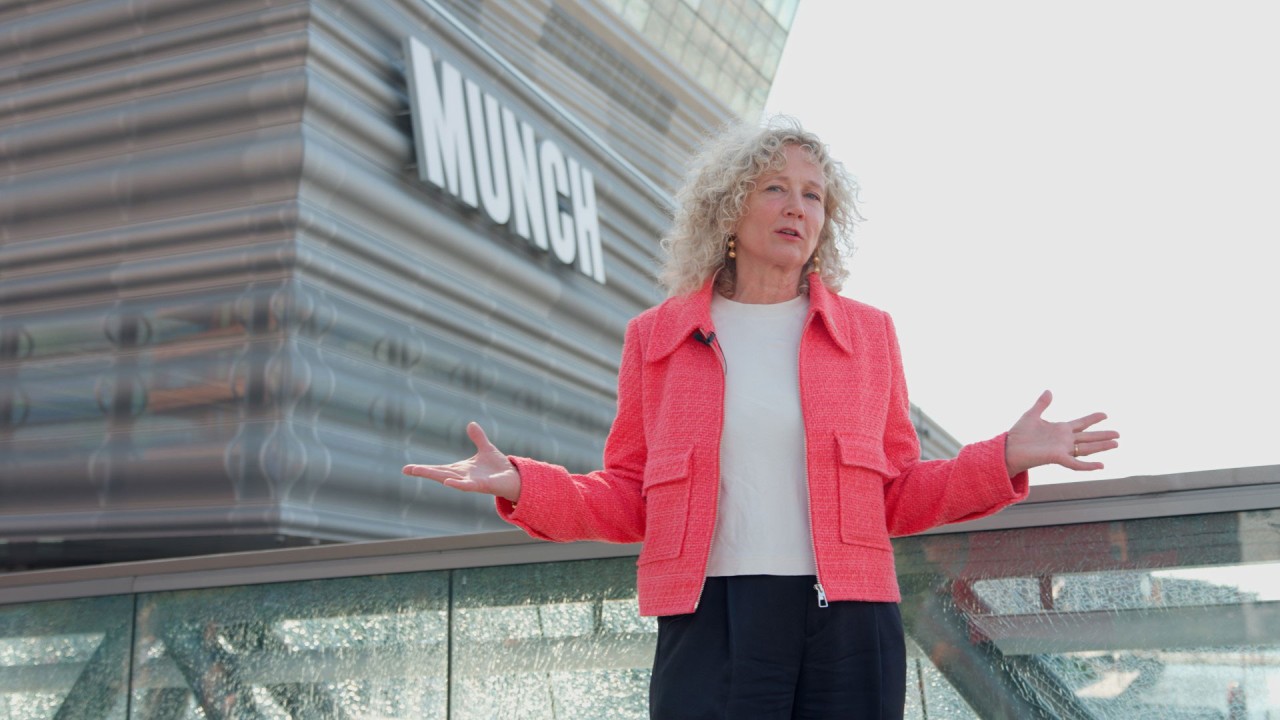 Alastair Miller in conversation with Munch Museum Director Tone Hansen)