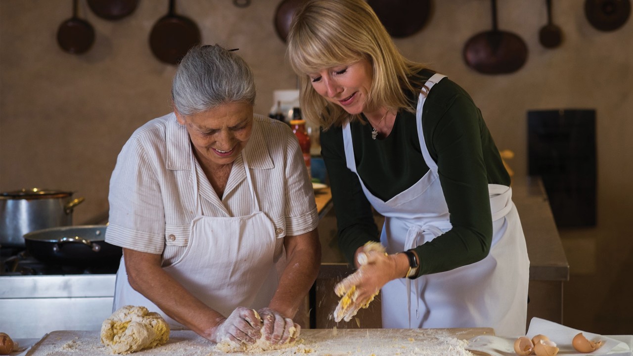 Explore the flavors of Italian cuisine with Viking’s Karine Hagen)