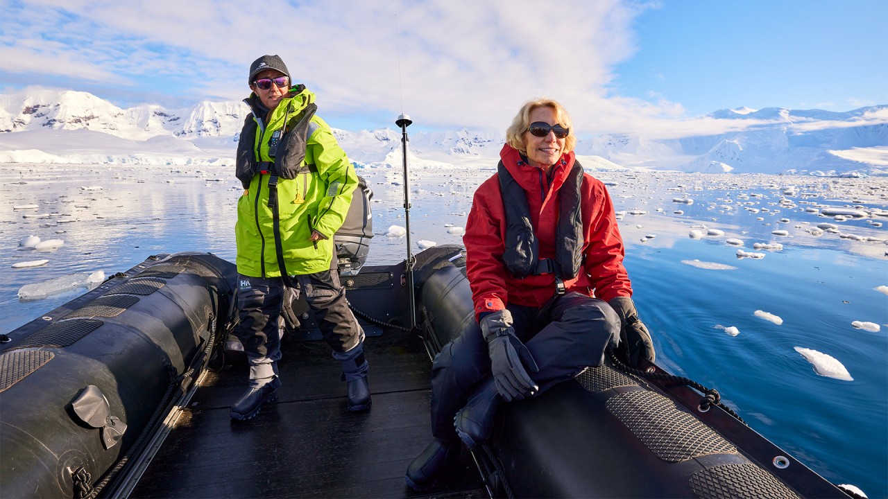 Journey to the Antarctic Peninsula with Jean Newman Glock)
