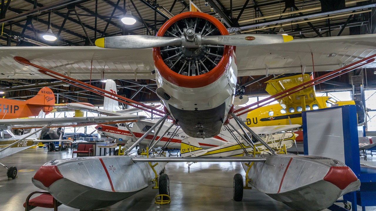 Visit the Canadian Bushplane Heritage Centre with R.J. Downes)