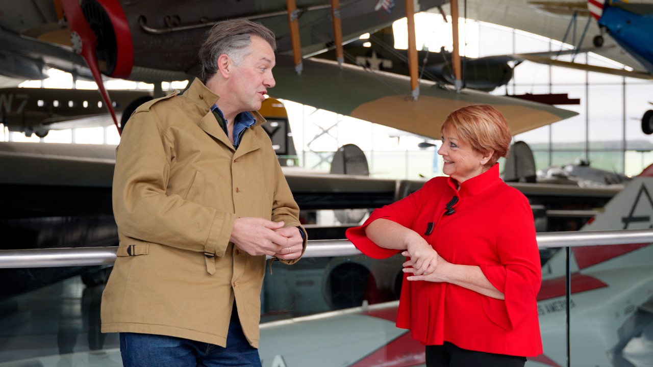 Learn about the battlefields of Normandy with Anne Diamond OBE and historian James Holland