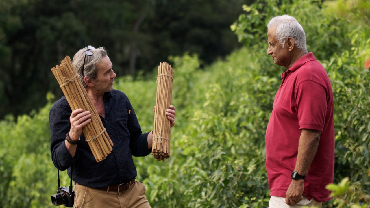 Delve into the story of Dilmah tea with Dilhan and Malik Fernando)