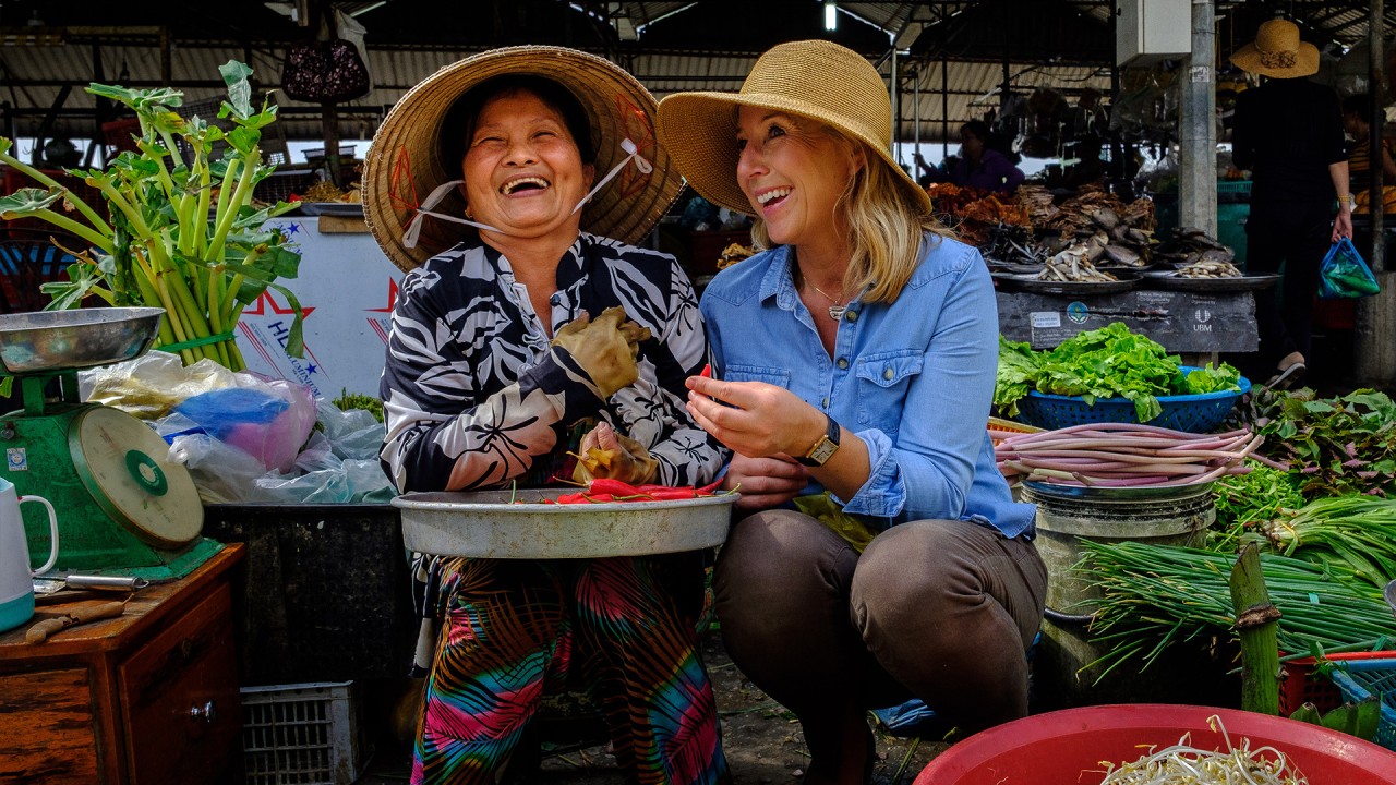 Karine Explores: The floating markets of the Mekong Delta)