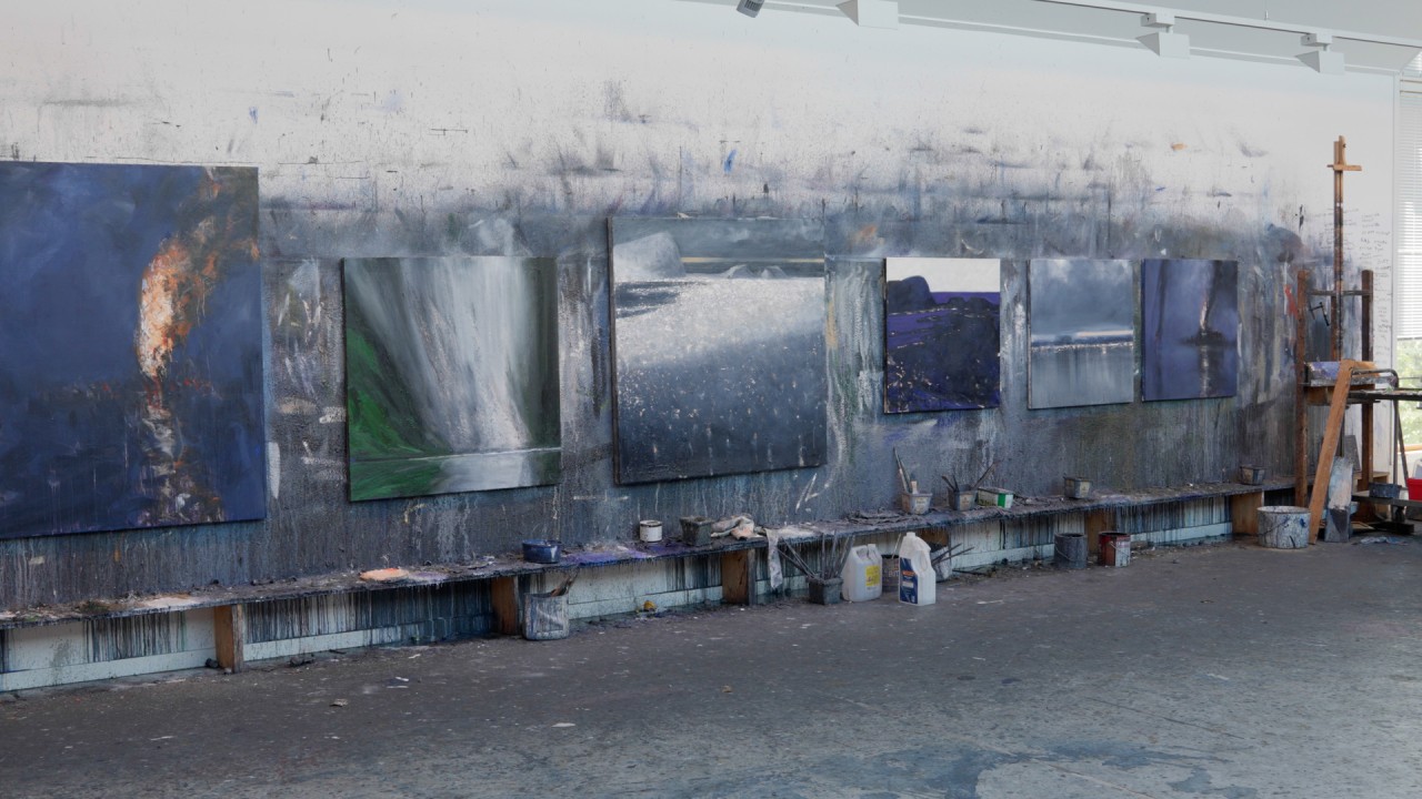 Learn how light and landscapes inspire Norwegian artist Ørnulf Opdahl)